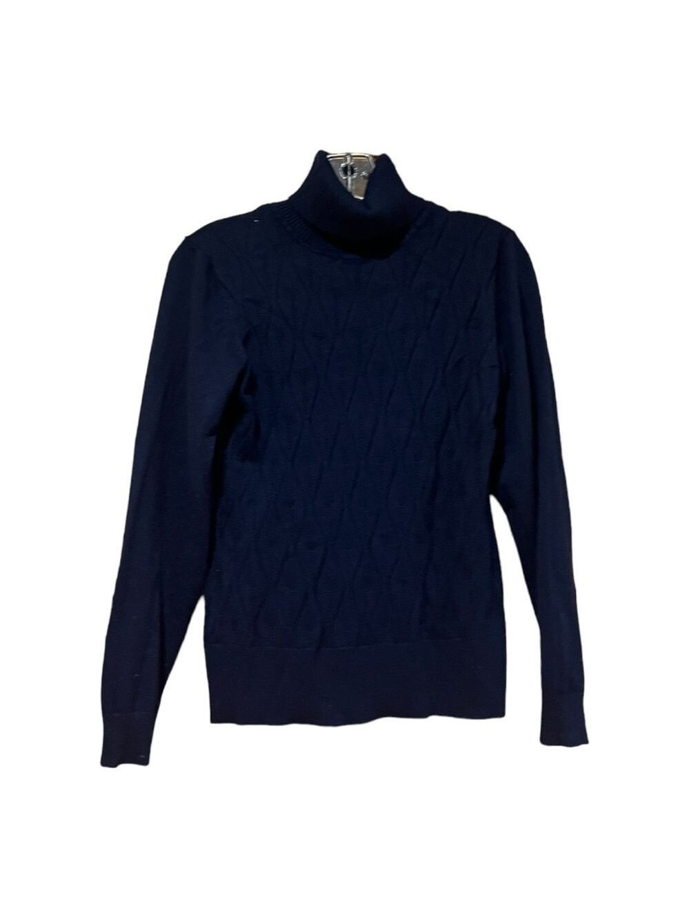 Eclectic Blue Turtleneck Sweater Women's Small